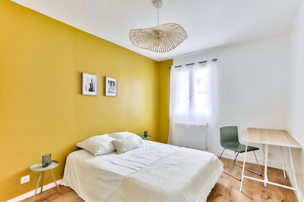 Free Private Parking - 15Mn Paris - 5Mn Walk Train Station - All Equipped - Terrace - Garden - Stade De France - Casino D'Enghien - Hippodrome, Universite 塞纳河畔埃皮奈 外观 照片