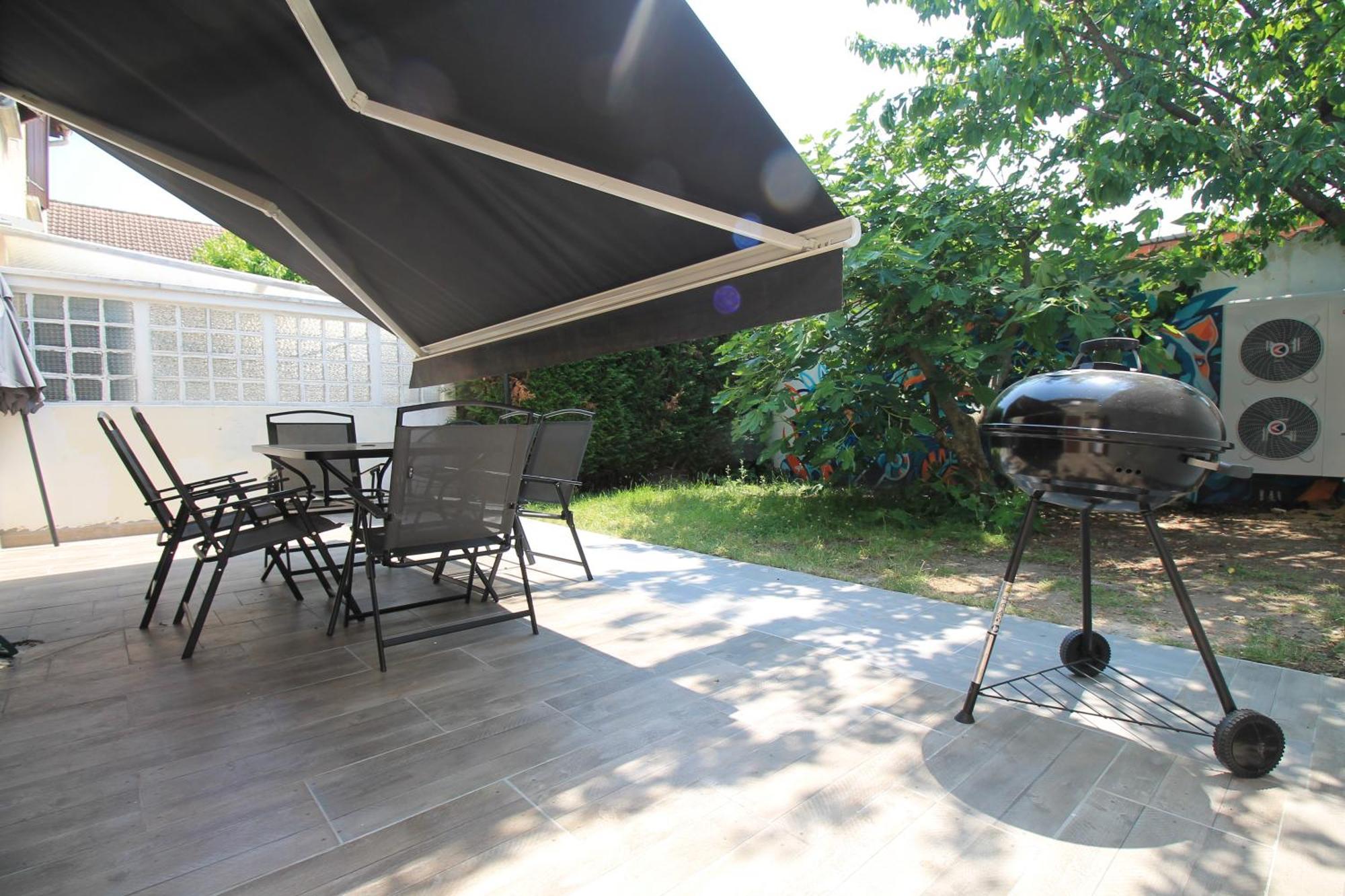Free Private Parking - 15Mn Paris - 5Mn Walk Train Station - All Equipped - Terrace - Garden - Stade De France - Casino D'Enghien - Hippodrome, Universite 塞纳河畔埃皮奈 外观 照片